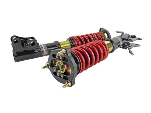 Honda Civic Si Coilover Suspension Kit - Front + Rear - Skunk2 Racing - Pro ST, 12-Way Adjustable - Gold - `12-`13